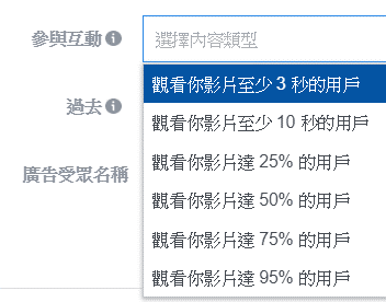 Facebook廣告受眾