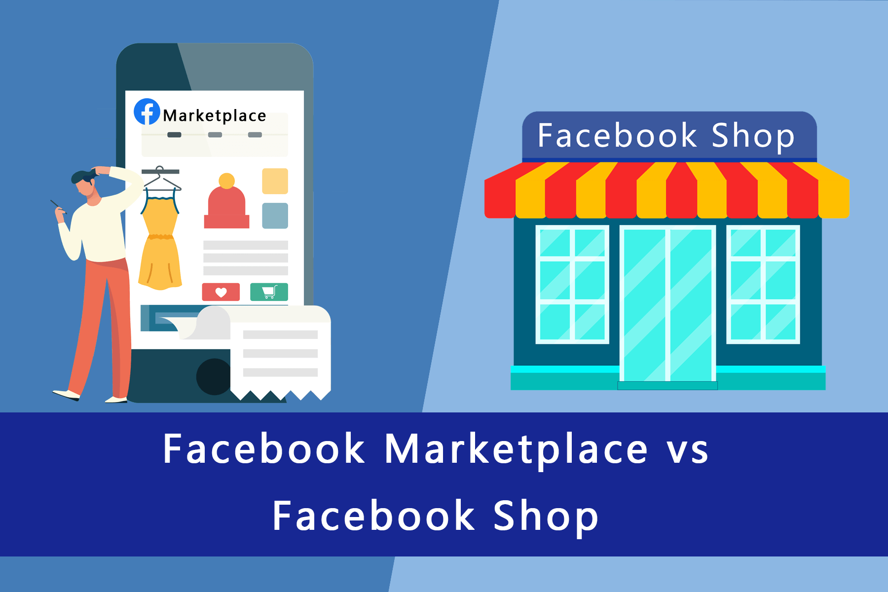 facebook marketplace vs facebook shop